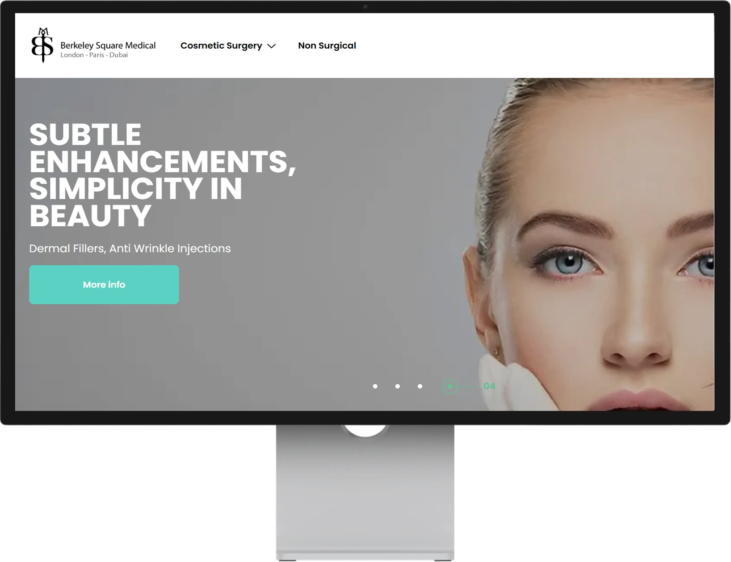 Professional businessman working on laptop