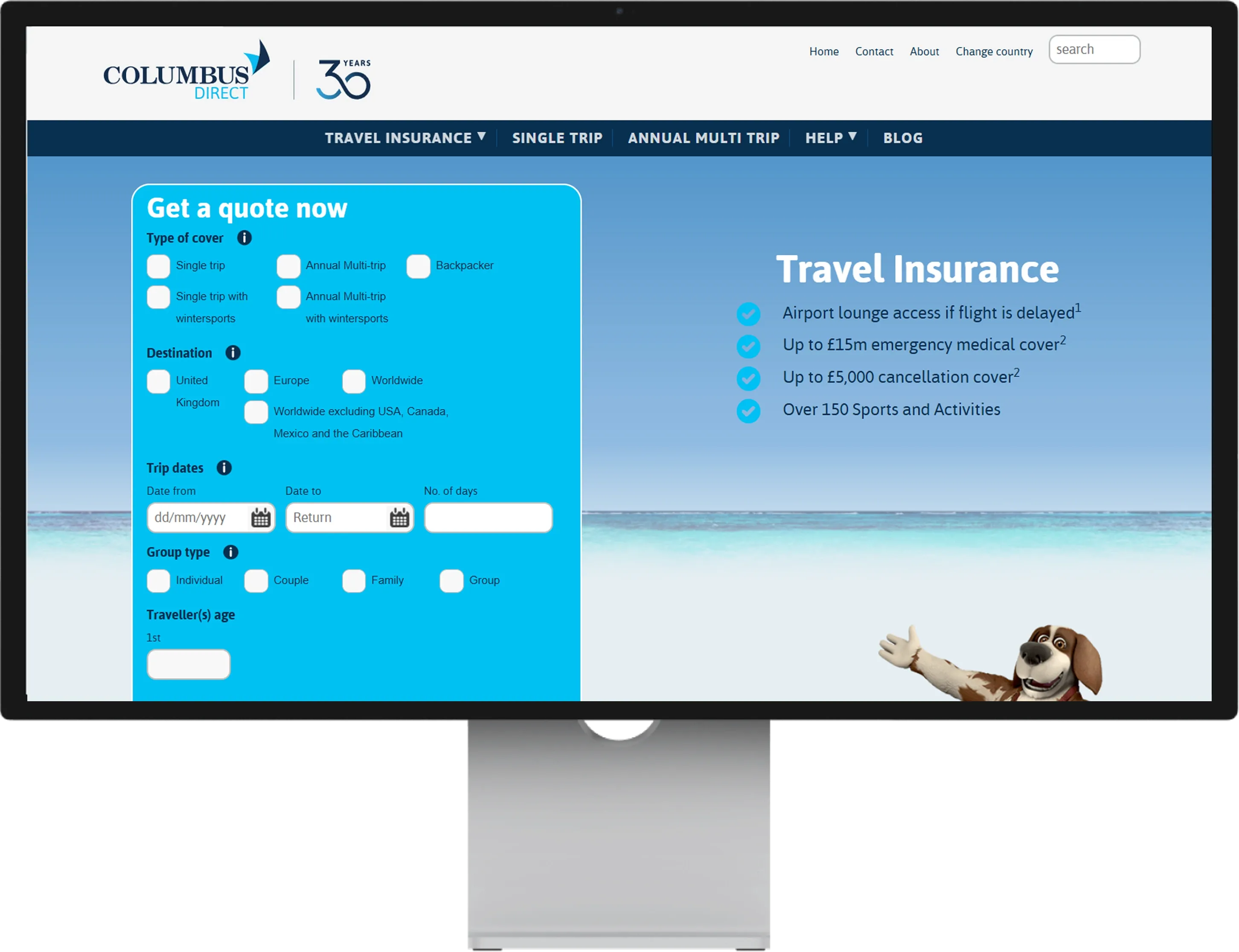 Professional businessman working on laptop