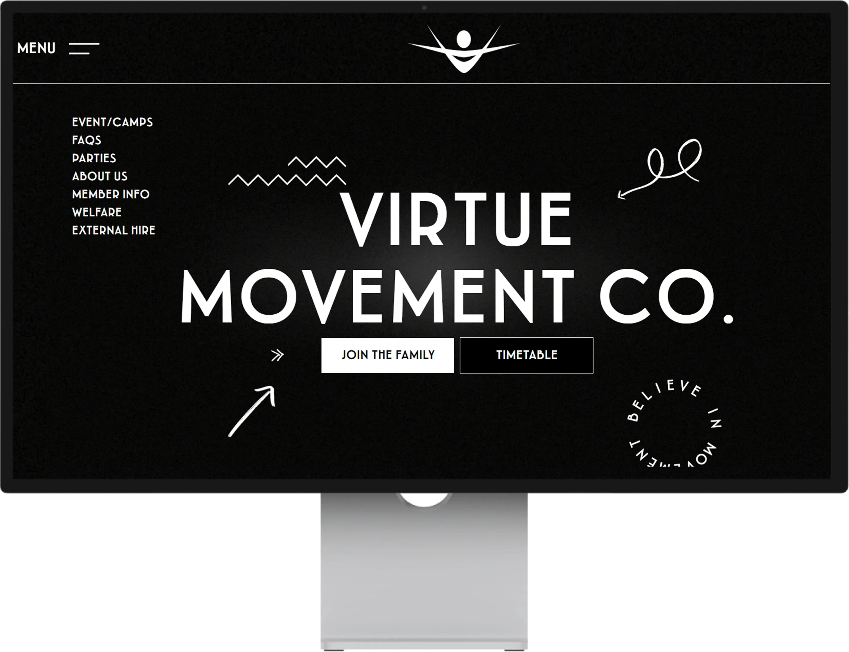 Professional businessman working on laptop